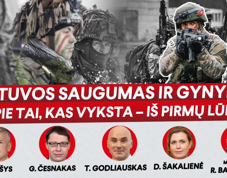 Socialdemokratai rengia diskusiją „Lietuvos saugumas ir gynyba: apie tai, kas vyksta – iš pirmų lūpų”